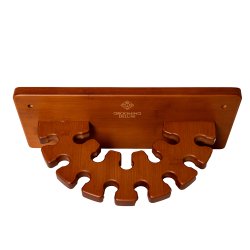 Suporte redondo para chicotes Grooming Deluxe da Kentucky Madeira Bege