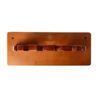 Suporte redondo para chicotes Grooming Deluxe da Kentucky Madeira Bege Suporte redondo para chicotes Grooming Deluxe da Kentucky Madeira Bege