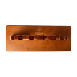 Suporte redondo para chicotes Grooming Deluxe da Kentucky Madeira Bege