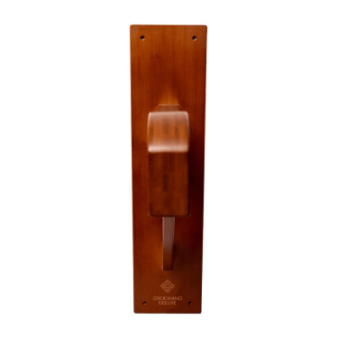 Suporte de sela Pro Grooming Deluxe da Kentucky Madeira Bege