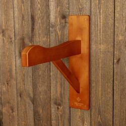 Suporte de sela Pro Grooming Deluxe da Kentucky Madeira Bege