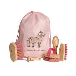 Saco para escovas Set Sammy Kids Grooming Deluxe da Kentucky Rosa velho Saco para escovas Set Sammy Kids Grooming Deluxe da Kentucky Rosa velho