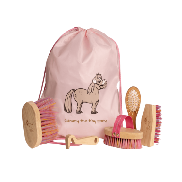 Saco para escovas Set Sammy Kids Grooming Deluxe da Kentucky Rosa velho Saco para escovas Set Sammy Kids Grooming Deluxe da Kentucky Rosa velho