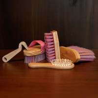 Saco para escovas Set Sammy Kids Grooming Deluxe da Kentucky Rosa velho Saco para escovas Set Sammy Kids Grooming Deluxe da Kentucky Rosa velho