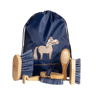 Saco para escovas Set Sammy Kids Grooming Deluxe da Kentucky Marinho Azul-marinho Saco para escovas Set Sammy Kids Grooming Deluxe da Kentucky Marinho Azul-marinho