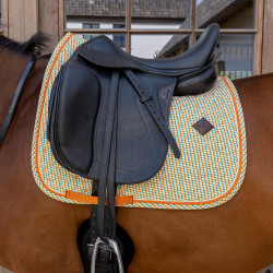 Sela Kentucky Velvet Dressage Printing Colorido Sela Kentucky Velvet Dressage Printing Colorido