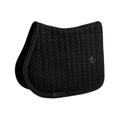 Manta de sela Kentucky Velvet Mini Pearls Jumping Preto Manta de sela Kentucky Velvet Mini Pearls Jumping Preto