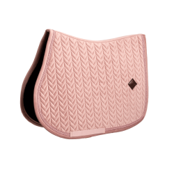 Manta de sela Kentucky Velvet Mini Pearls Jumping Rosa velho