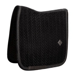 Manta de sela Kentucky velvet mini Pearls Dressage Preto