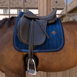 Manta de sela Kentucky velvet mini Pearls Dressage Marinho Azul-marinho