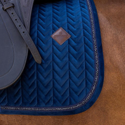 Manta de sela Kentucky velvet mini Pearls Dressage Marinho Azul-marinho