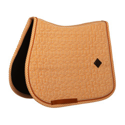Manta de sela de veludo Kentucky estampada Laranja Manta de sela de veludo Kentucky estampada Laranja