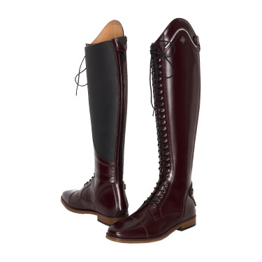 Botas de equitação Imperial Riding Olania Dressage Longas/Largas Bordéus Bord&amp;amp;amp;amp;amp;ocirc;
