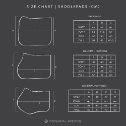Manta de sela Imperial Riding Reflective GP Rosa néon