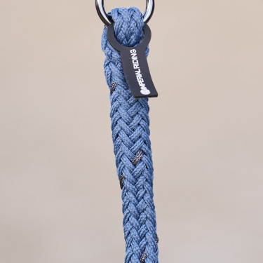 Corda de amarração Imperial Riding Deluxe anti-pânico Pedra-da-lua Laranja