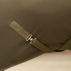 Manta polar com pescoço Imperial Riding Fundamental Verde-oliva