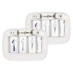 Número de competição HV Polo Gloria square por 2 Branco