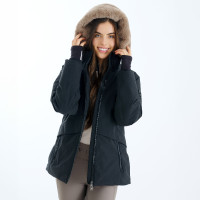 Casaco HV Polo Leone mulher Preto Casaco HV Polo Leone mulher Preto