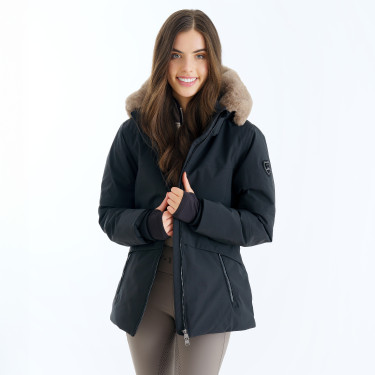 Casaco HV Polo Leone mulher Preto