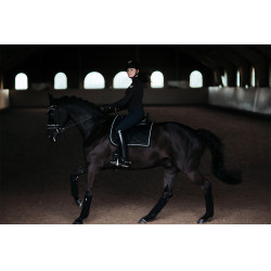 Bandagens de polo Equestrian Stockholm Edição preta Preto Bandagens de polo Equestrian Stockholm Edição preta Preto