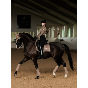 Bandagens de polo Equestrian Stockholm Champanhe Bege Bandagens de polo Equestrian Stockholm Champanhe Bege