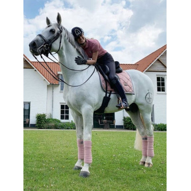 Bandagens de polo Equestrian Stockholm Rosa Bandagens de polo Equestrian Stockholm Rosa