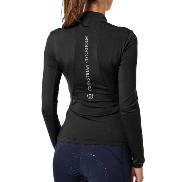 Camada Base Equestrian Stockholm Air Breeze Sunshirt feminina Edição Noir Camada Base Equestrian Stockholm Air Breeze Sunshirt feminina Edição Noir
