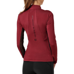 Camada Base Equestrian Stockholm Air Breeze Sunshirt feminina Bordéus Bordô Camada Base Equestrian Stockholm Air Breeze Sunshirt feminina Bordéus Bordô