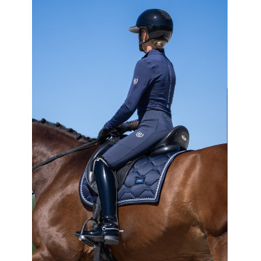 Camada Base Equestrian Stockholm Air Breeze Sunshirt feminina Azul‑meia‑noite Azul-marinho Camada Base Equestrian Stockholm Air Breeze Sunshirt feminina Azul‑meia‑noite Azul-marinho