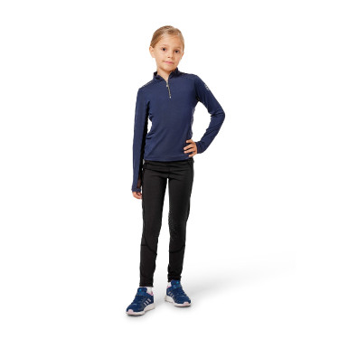 Base Layer Equestrian Stockholm Air Breeze Sunshirt Jovem Cavaleiro Azul‑meia‑noite
