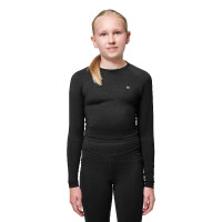 Camisola térmica Equestrian Stockholm Dynamic Young Rider de manga comprida Preto Camisola térmica Equestrian Stockholm Dynamic Young Rider de manga comprida Preto