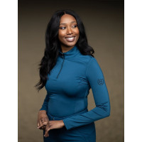 Base Layer Equestrian Stockholm Vision manga comprida mulher Anémona