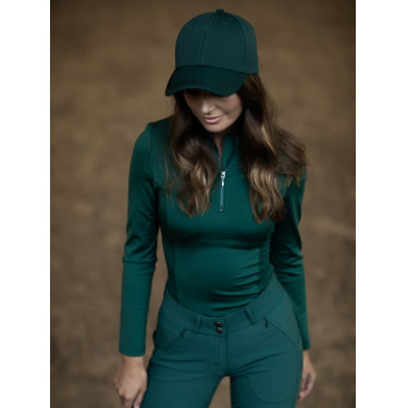 Base Layer Equestrian Stockholm Vision manga comprida mulher Verde sicômoro Base Layer Equestrian Stockholm Vision manga comprida mulher Verde sicômoro