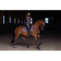 Touca anti-moscas Equestrian Stockholm Todo preto cintilante