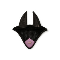 Touca anti-moscas Equestrian Stockholm Todo preto cintilante