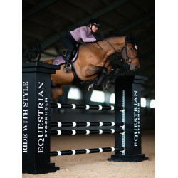Touca anti-moscas Equestrian Stockholm Anémona Violeta
