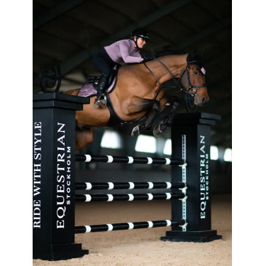 Touca anti-moscas Equestrian Stockholm Anémona Violeta