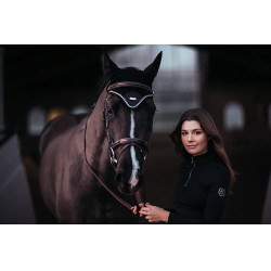 Touca anti-moscas Equestrian Stockholm Edição preta Preto