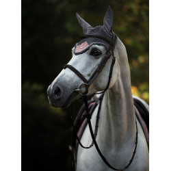 Touca anti-moscas Equestrian Stockholm Rosa empoeirada