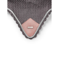 Touca anti-moscas Equestrian Stockholm Todo preto cintilante