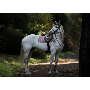 Touca anti-moscas Equestrian Stockholm Rosa empoeirada
