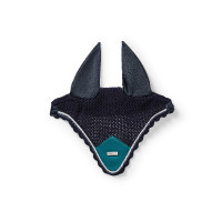 Touca anti-moscas Equestrian Stockholm Todo preto cintilante