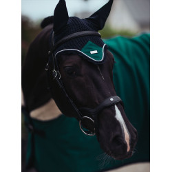 Touca anti-moscas Equestrian Stockholm Esmeralda Verde Touca anti-moscas Equestrian Stockholm Esmeralda Verde