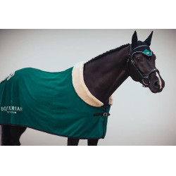 Touca anti-moscas Equestrian Stockholm Esmeralda Verde Touca anti-moscas Equestrian Stockholm Esmeralda Verde
