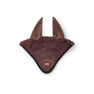 Touca anti-moscas Equestrian Stockholm Brilho infinito Castanho