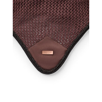 Touca anti-moscas Equestrian Stockholm Todo preto cintilante