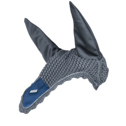 Touca anti-moscas Equestrian Stockholm Azul metálico Touca anti-moscas Equestrian Stockholm Azul metálico