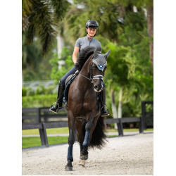Touca anti-moscas Equestrian Stockholm Azul metálico Touca anti-moscas Equestrian Stockholm Azul metálico
