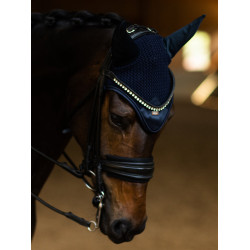 Touca anti-moscas Equestrian Stockholm Tecnologia moderna marinha Azul-marinho Touca anti-moscas Equestrian Stockholm Tecnologia moderna marinha Azul-marinho