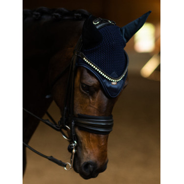 Touca anti-moscas Equestrian Stockholm Tecnologia moderna marinha Azul-marinho Touca anti-moscas Equestrian Stockholm Tecnologia moderna marinha Azul-marinho